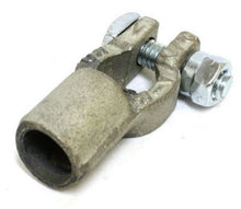 Load image into Gallery viewer, Straight Barrel Copper Battery Terminals - 3/O Gauge Negative Side View
