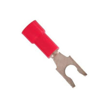 Load image into Gallery viewer, Locking/Snapping Vinyl Spade Terminals 22-18 Gauge #6 Stud
