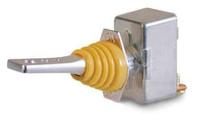 Load image into Gallery viewer, 50 amp On-Off Booted Handle Toggle Switch with Yellow Boot
