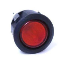 Load image into Gallery viewer, Illuminated Round Rocker Switch Red SPST ON-OFF
