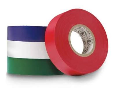 White Color Coding Electrical Tape