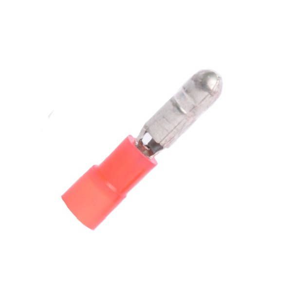 Nylon Insulated Male Bullet Terminals 22-18 Gauge 0.157''
