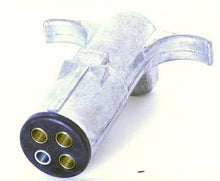 Load image into Gallery viewer, 4 Contact Zinc Trailer Plug

